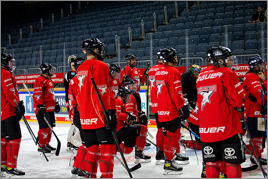 PENNY DEL; Koelner Haie- Red BUll Muenchen Sponsorenspiel; Koeln, 08.11.2022
